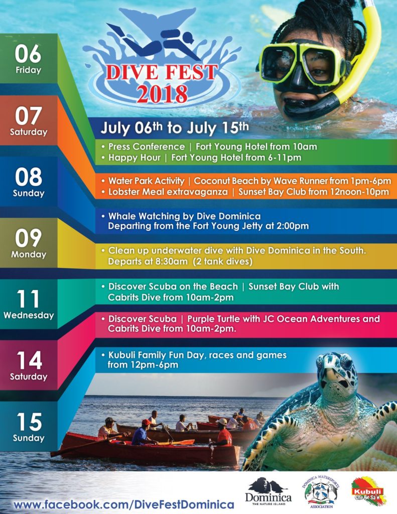 Dive Fest a virtual Dominica
